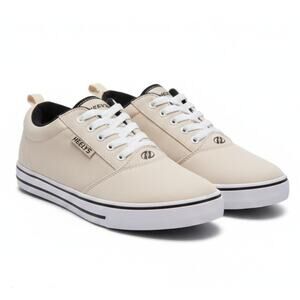 Heelys Propel 2.0 Tan Canvas Skate Shoes Youth Size 5 / Women's 7